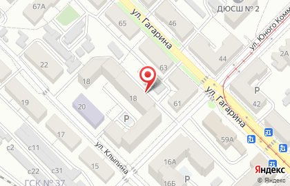 Мальвина в Железнодорожном районе на карте