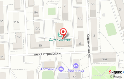 Дом культуры Челябинский электровозоремонтный завод на карте