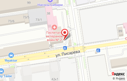 Строительная компания Сибподводстрой на улице Семьи Шамшиных на карте
