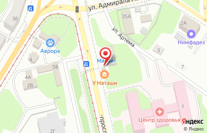 Фирменный магазин кондитерских изделий Славянка на площади Металлургов на карте