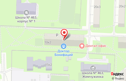 Доктор Бонифаций на карте