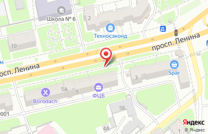 Смайл на проспекте Ленина на карте