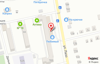 EKG на улице Лазо на карте