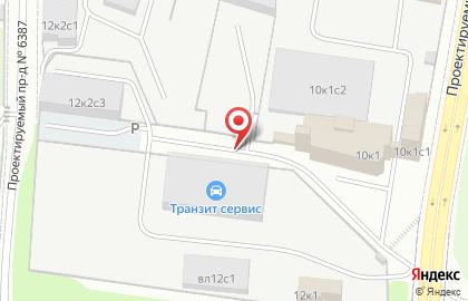 Продуктовый магазин на ул. Маршала Воробьёва, 12 к4 на карте