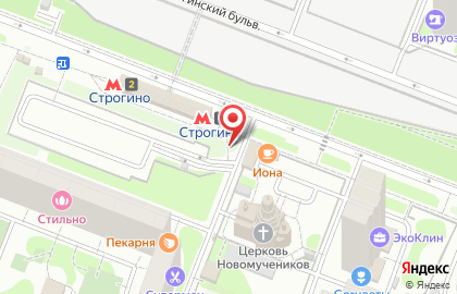Киоск печатной продукции Сейлс на Строгинском бульваре на карте