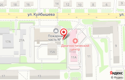 Химчистка ВиD в Курчатовском районе на карте