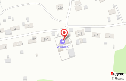 Гостиница А`элита в Кемерово на карте
