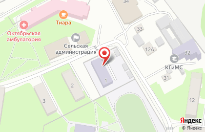 Центр развития ребенка Октябрьский детский сад на Полесской улице на карте