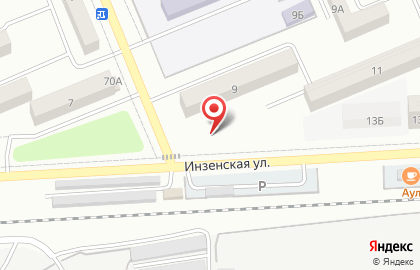 ООО Люксор на Инзенской улице на карте