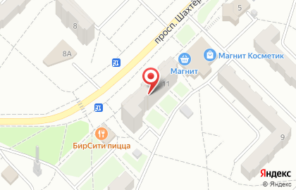 Строительный магазин Домашний мастер на проспекте Шахтёров на карте