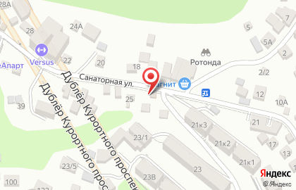 Мясной магазин в Сочи на карте