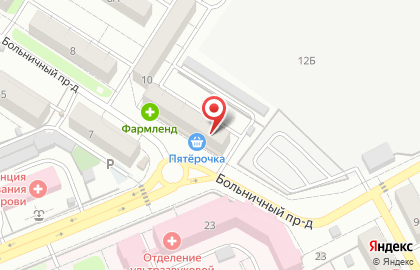 Упаковка, ООО ВымпелПак в Больничном проезде на карте