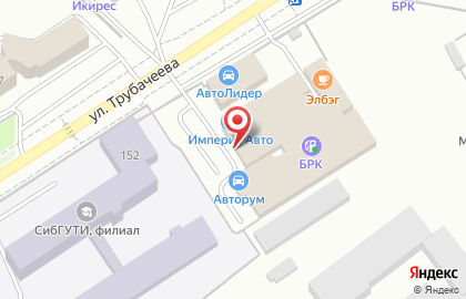 AutoLife в Октябрьском районе на карте