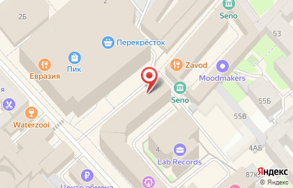 Банкомат Газпромбанк на метро Сенная Площадь на карте