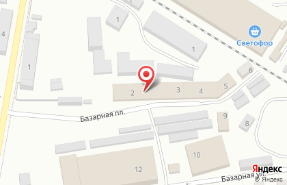 Магазин Мебель Плюс на Базарной площади на карте