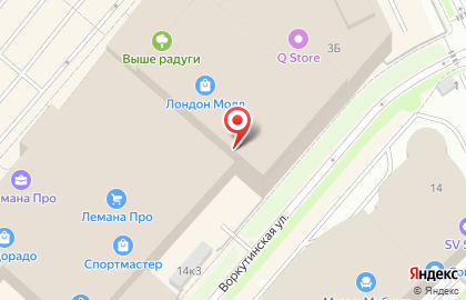 Ресторан быстрого питания KFC на проспекте Большевиков на карте