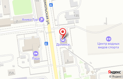 ЗАО КБ Долинск на улице Ленина на карте