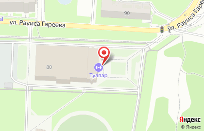 Детская футбольная академия Чемпион на улице Рауиса Гареева, 80 на карте