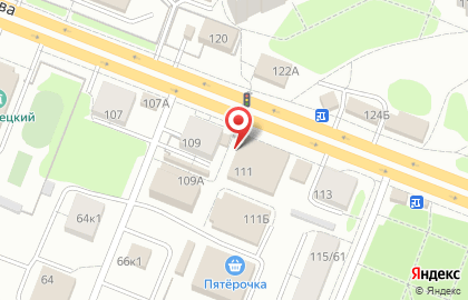 Тверской купец в Заволжском районе на карте