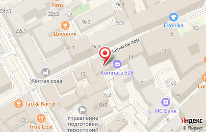 Интернет-магазин Farfetch на карте