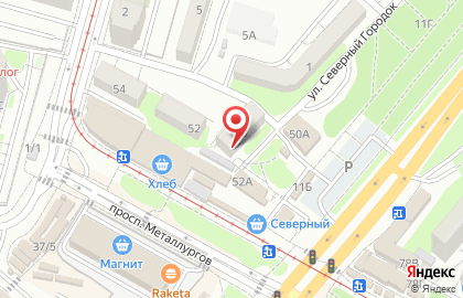 Закусочная Исток в Краснооктябрьском районе на карте