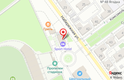 Баня в Волгограде на карте