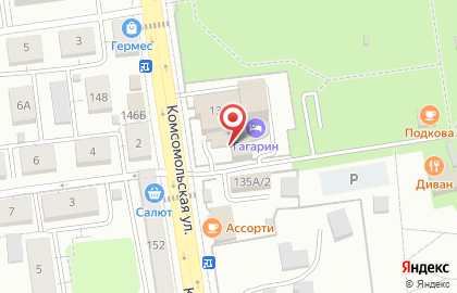 Компания Благострой в Южно-Сахалинске на карте