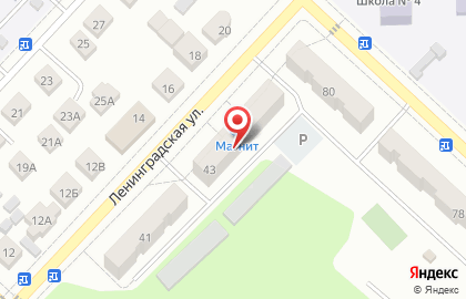 Магазин Пiвзаводъ на улице Ленинградской на карте