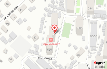 Чеховъ на улице Петровского на карте