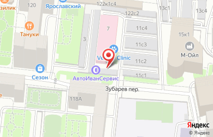 Гаражный кооператив Ветеран в Алексеевском районе на карте