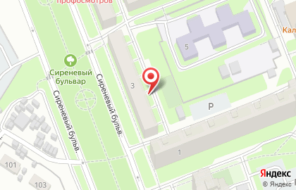 P-OOF на Сиреневом бульваре на карте