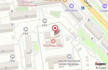 Пункт приема платежей в Октябрьском районе на карте