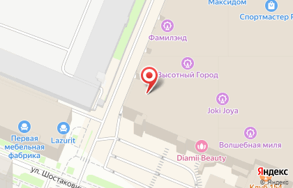 Школа балета Kasok на метро Проспект Просвещения на карте