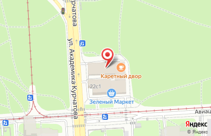 На углу на карте
