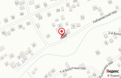 Продовольственный магазин Мир в Хабаровском переулке на карте