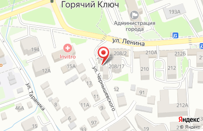 Студия красоты VIP на улице Ленина на карте