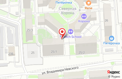 Частная охранная организация Контроль на улице Владимира Невского на карте