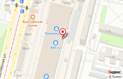 Магазин бытовой техники и электроники RBT.ru на Заозёрной улице на карте