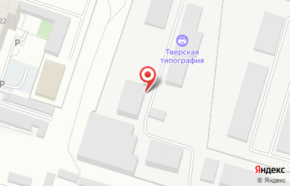 Торгово-производственная компания Тверская фабрика окон в Твери на карте