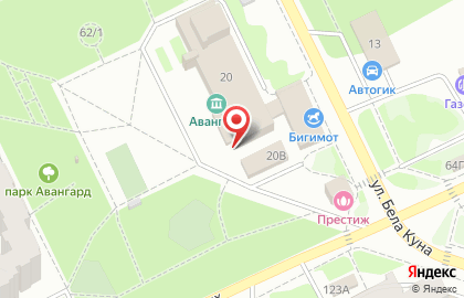 Студия красоты Модерн в Томске на карте