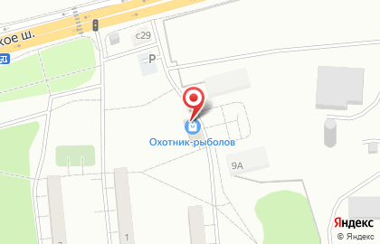 Рыболов Охотник Балашиха на карте