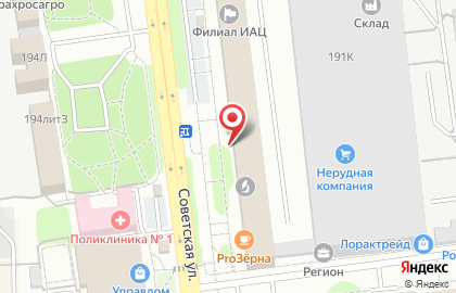 Студия камня на Советской улице на карте