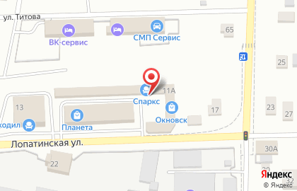 Салон-магазин КухниСпаркс в Москве на карте