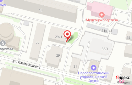 Беломортранс на улице Карла Маркса на карте