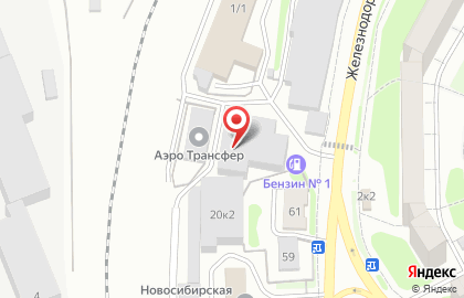 Книжный склад в Новосибирске на карте