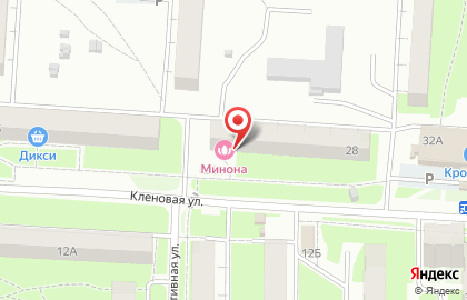 Салон цветов Букет на Кленовой улице на карте