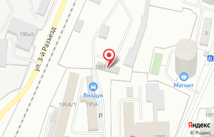 Автостоянка Афина-21 век на карте