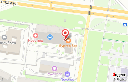 Булавка на Советской улице на карте