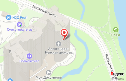 Домовой храм Святого благоверного великого князя Александра Невского на карте