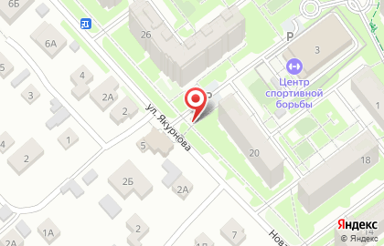 Продуктовый павильон в Заволжском районе на карте